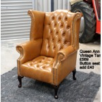 Chesterfield Queen Ann Chairs CLICK HERE